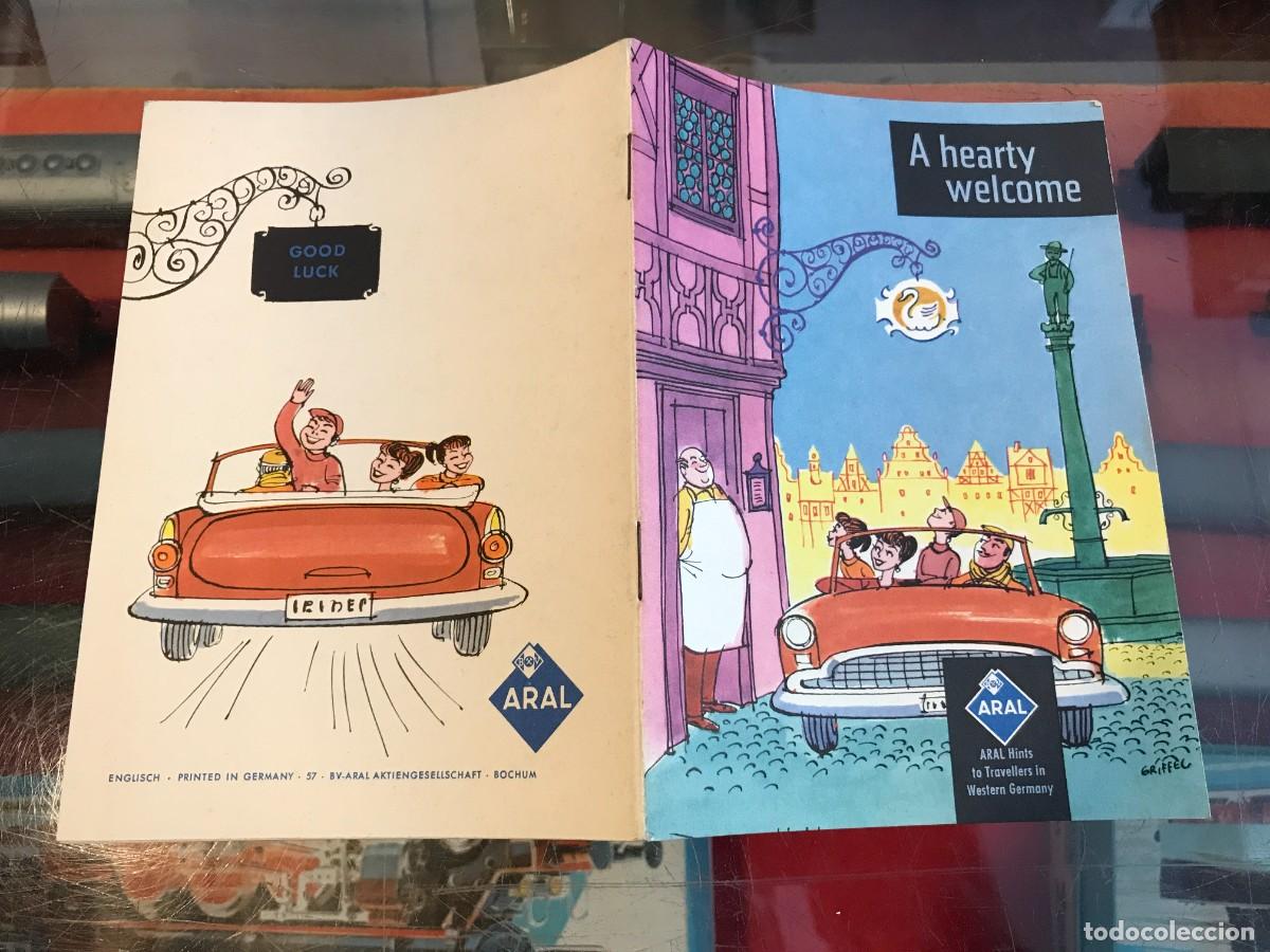 Folhetos de turismo: FOLLETO DE TURISMO. A HEARTY WELCOME. ARAL HINTS TO TRAVELLERS IN WEST GERMANY