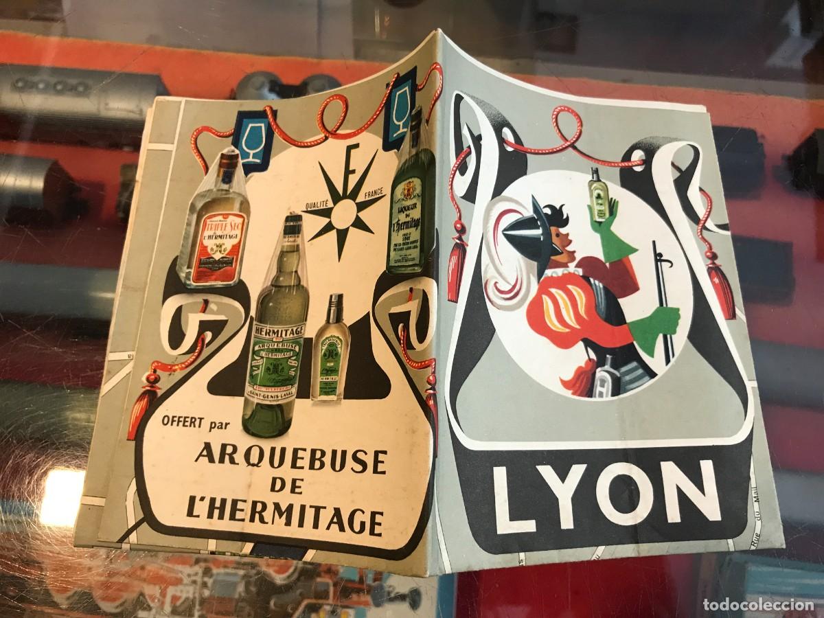 Folhetos de turismo: PLANO DE LYON. 1857-1957. L'ARQUEBUSE EST CENTENAIRE