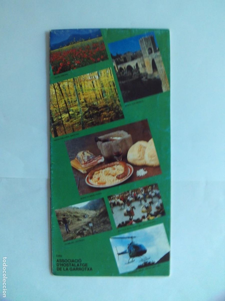 Folletos de turismo: MAPA Y GUIA TURISTICO DE GARROTXA - Foto 2