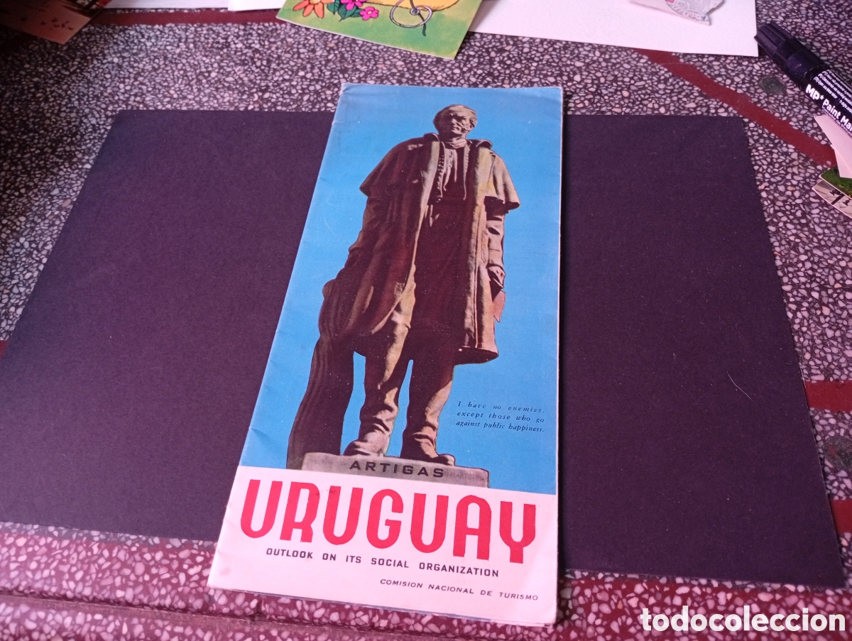 Folhetos de turismo: Folleto tur&iacute;stico Uruguay