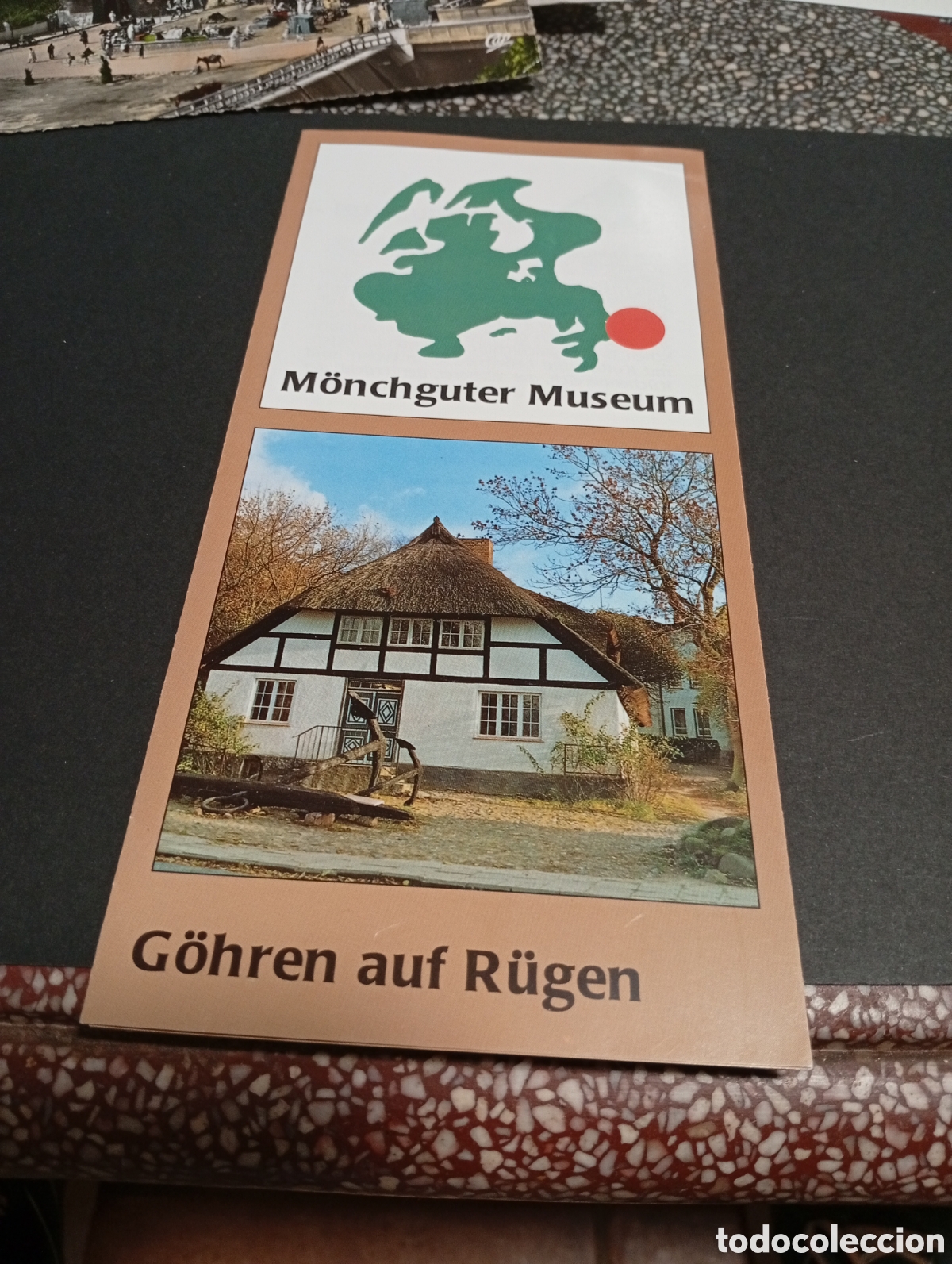 Folhetos de turismo: Folleto tur&iacute;stico museo Monchguter