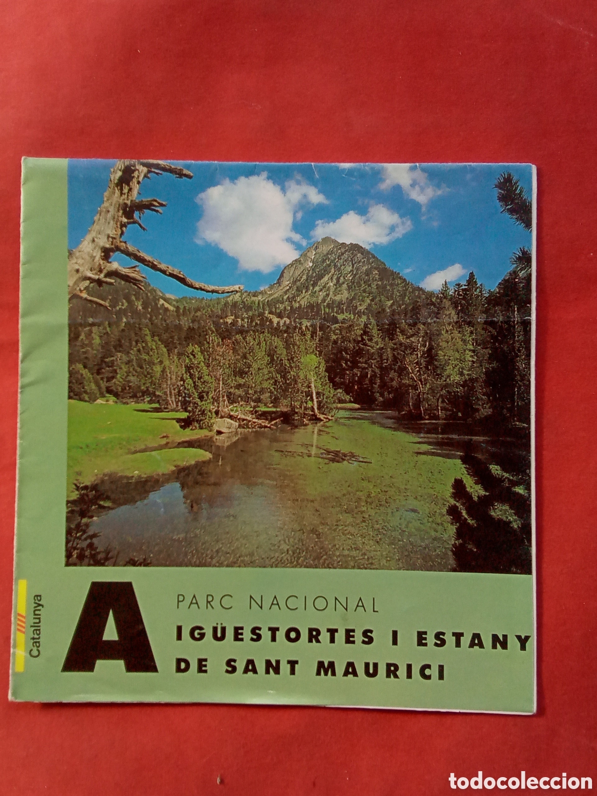 Folhetos de turismo: FOLLETOS DE TURISMO .PARC NATURAL AIG&Uuml;ES TORTE I ESTANY DE SANT MAURICI . CATALUNYA