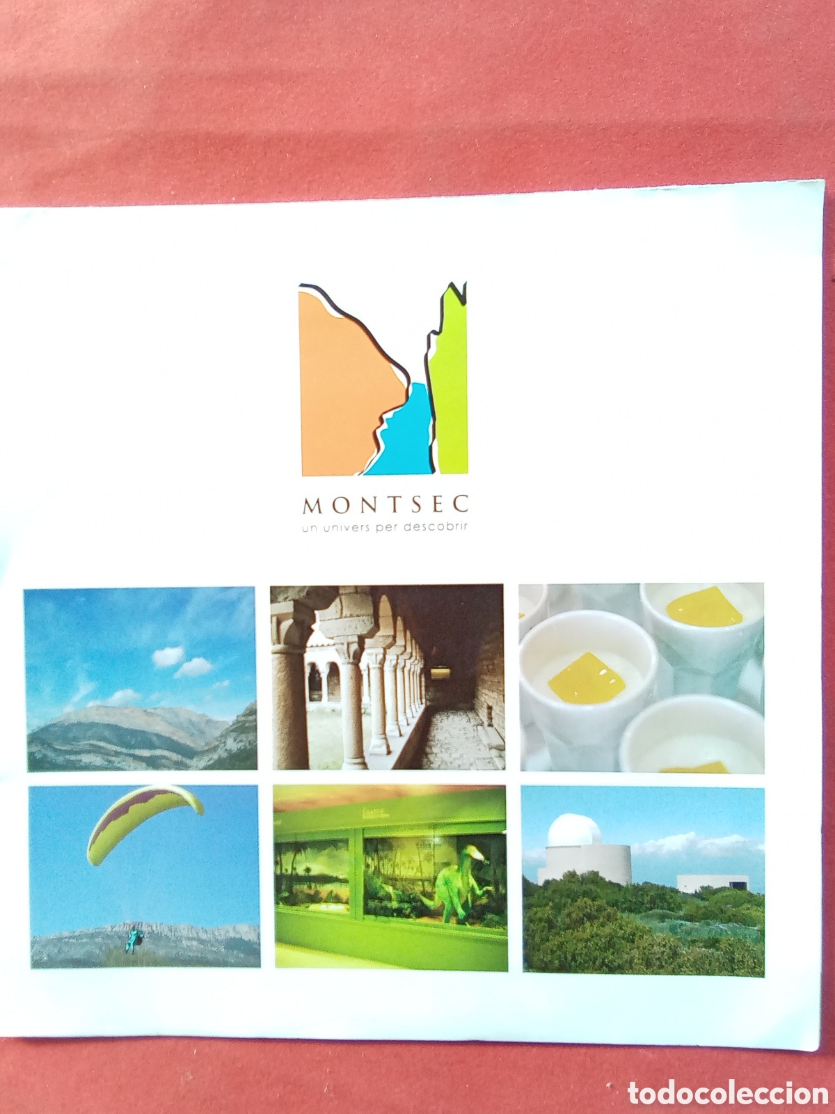 Folhetos de turismo: FOLLETOS DE TURISMO . MONTSEC .CATALUNYA