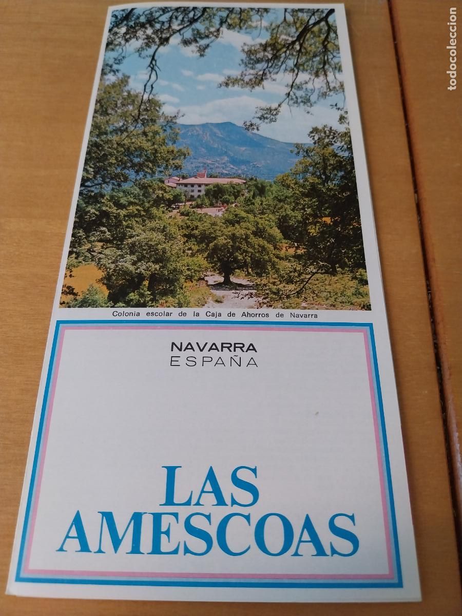 Folhetos de turismo: AMESCOAS NAVARRA CATALOGO FOLLETO 1968 23,5X10,7CMS