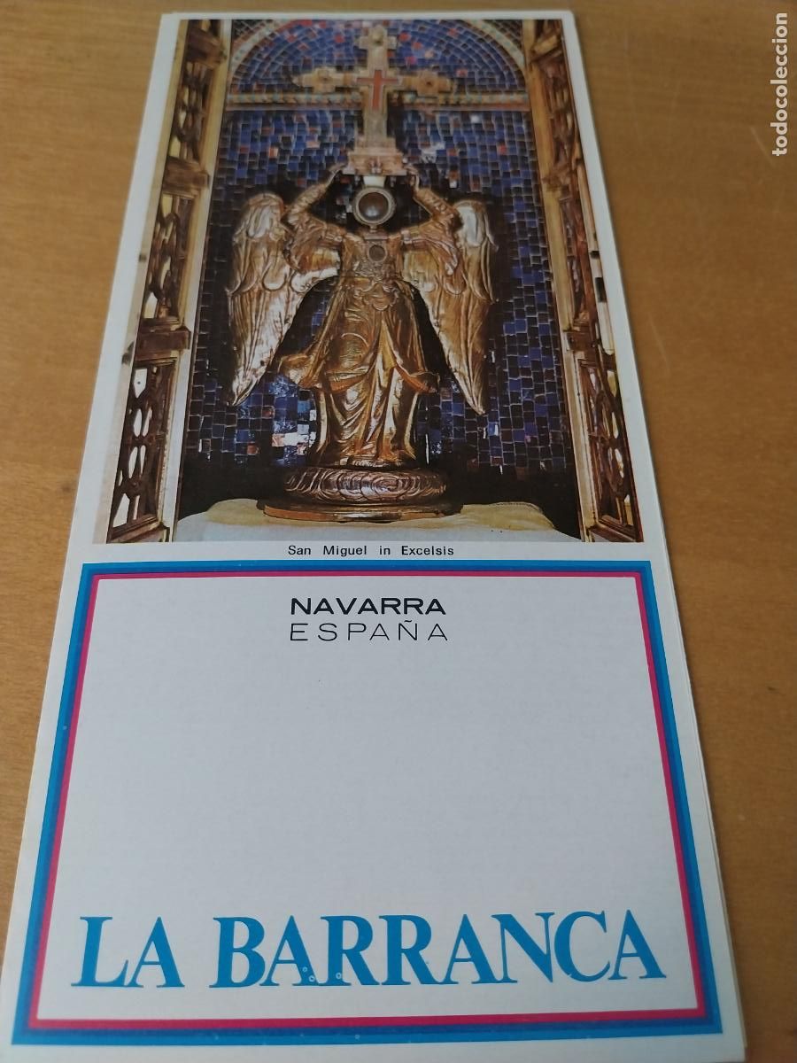 Folhetos de turismo: BARRANCA NAVARRA CATALOGO FOLLETO 1968 21,7X10CMS
