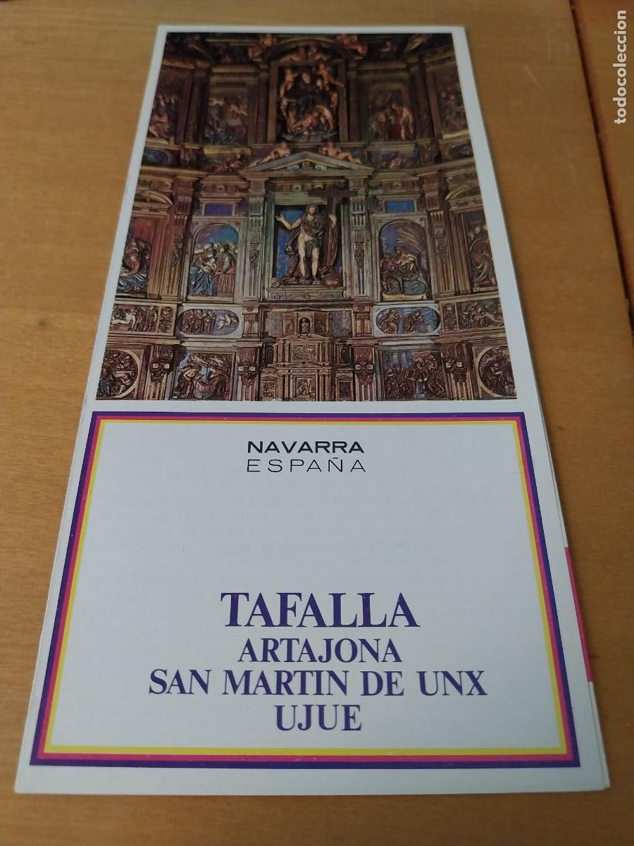 Folhetos de turismo: TAFALLA NAVARRA CATALOGO FOLLETO A&Ntilde;O 1967 22X10CMS