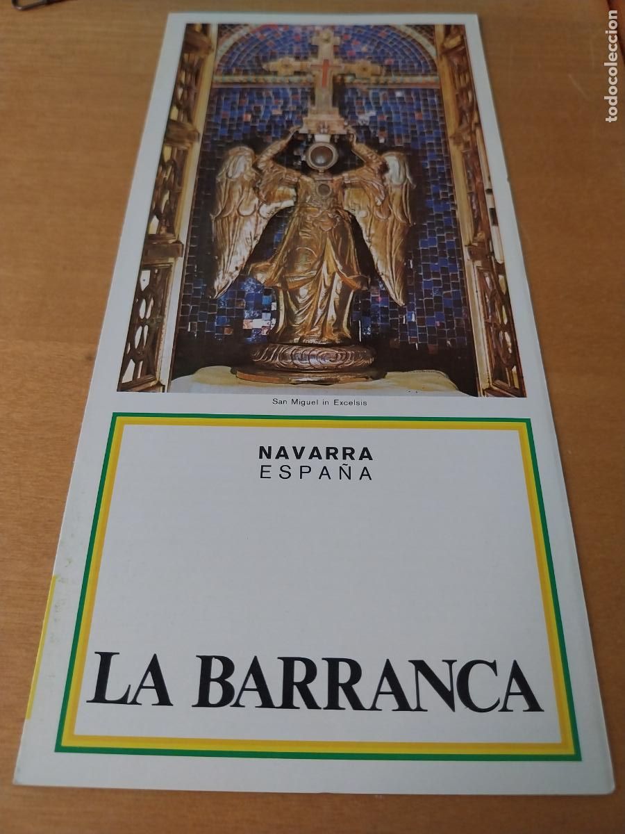 Folhetos de turismo: BARRANCA NAVARRA CATALOGO FOLLETO A&Ntilde;O 1971 22X10CMS