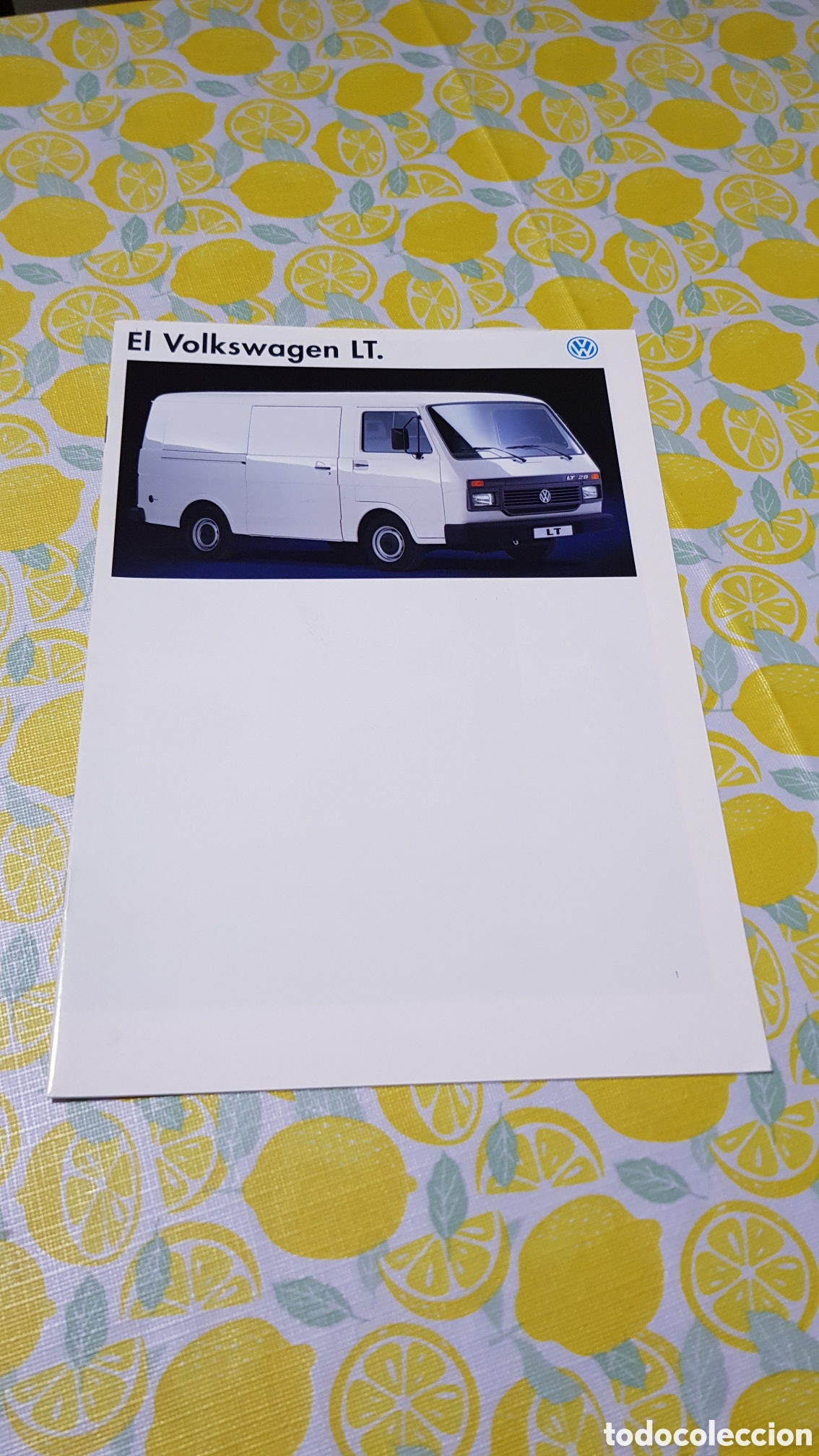 Folhetos de turismo: Catalogo Volkswagen LT