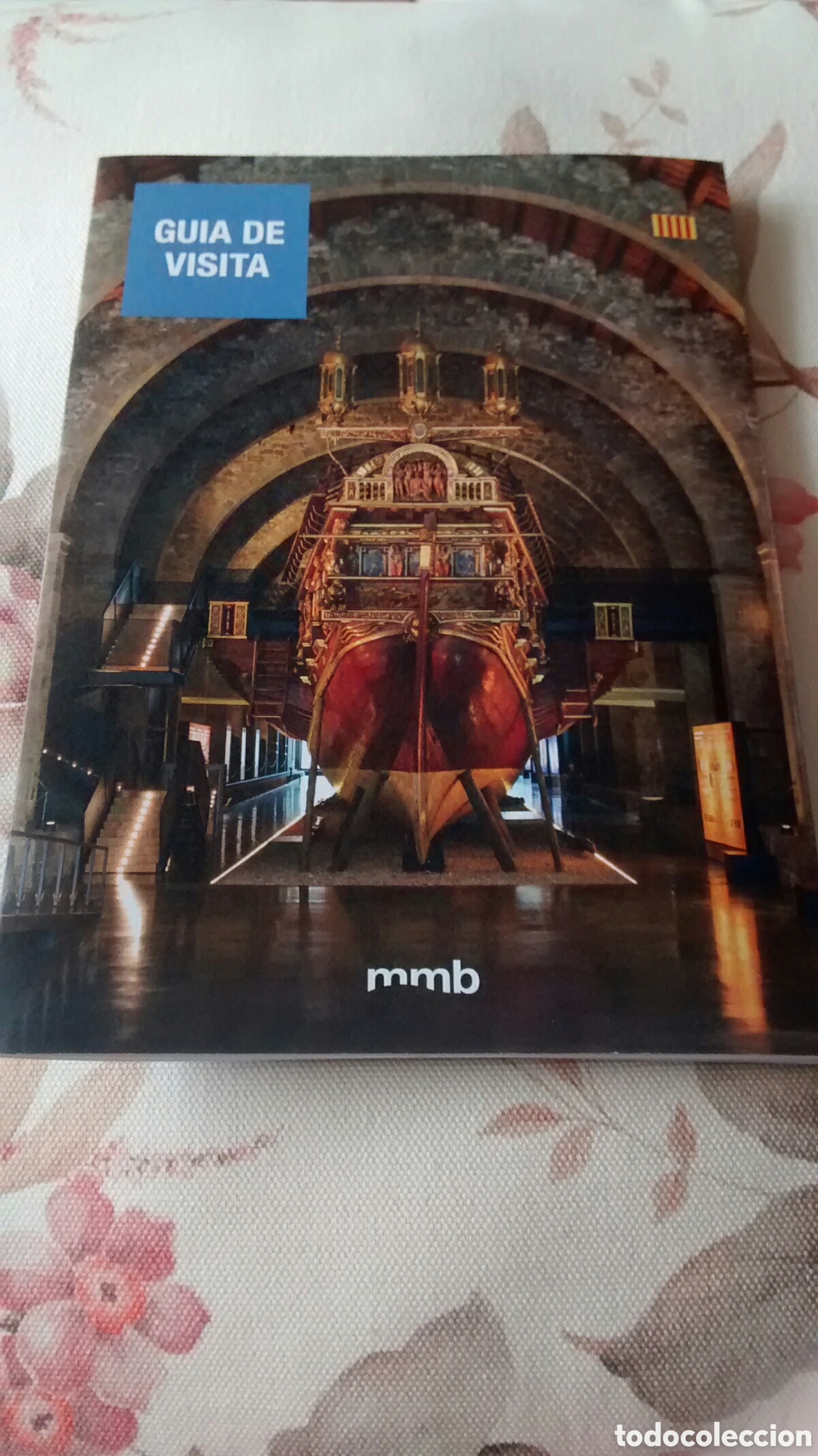 Folhetos de turismo: GUIA DE VISITA. MUSEO MARITIM DE BARCELONA. EN CATALA.