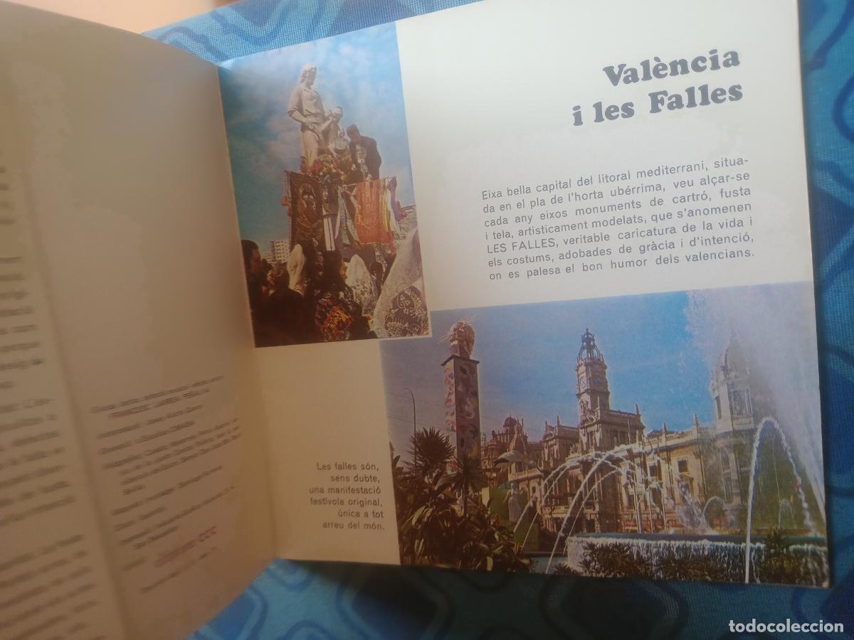 Folletos de turismo: Fallas de Valencia, Falles de Val&egrave;ncia / 1970 / Ediphone - Foto 2
