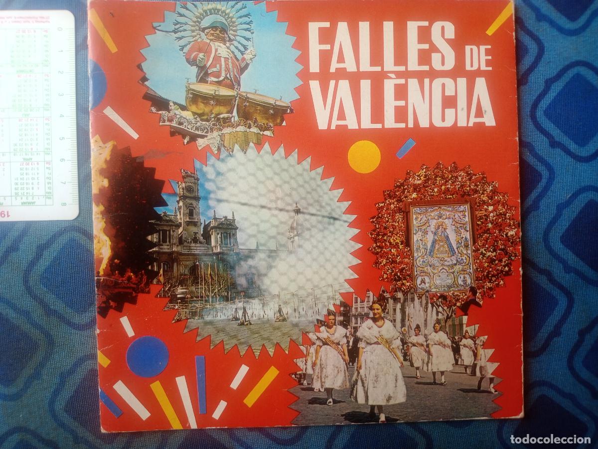 Folletos de turismo: Fallas de Valencia, Falles de Val&egrave;ncia / 1970 / Ediphone - Foto 1