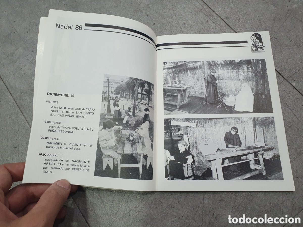 Folletos de turismo: Programa Fiestas Navidad 86. La Coru&ntilde;a. (L2) - Foto 2