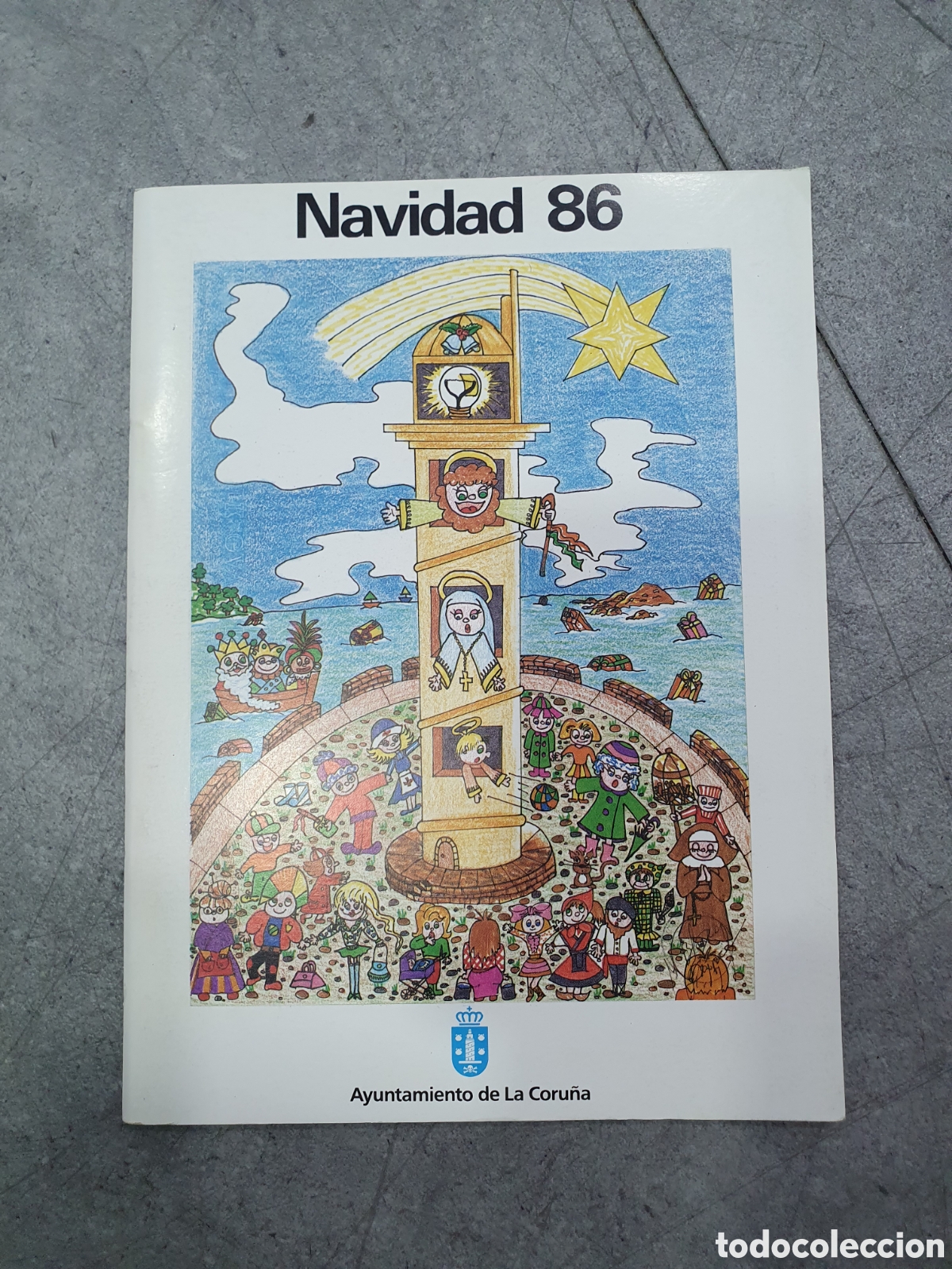 Folletos de turismo: Programa Fiestas Navidad 86. La Coru&ntilde;a. (L2) - Foto 1