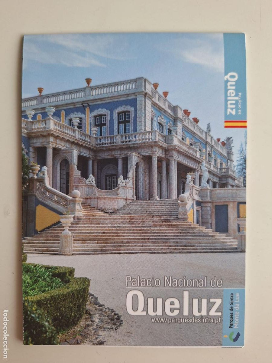Tourismusbrosch&uuml;ren: Folleto Palacio Nacional de Queluz Sintra Turismo Arquitectura Patrimonio