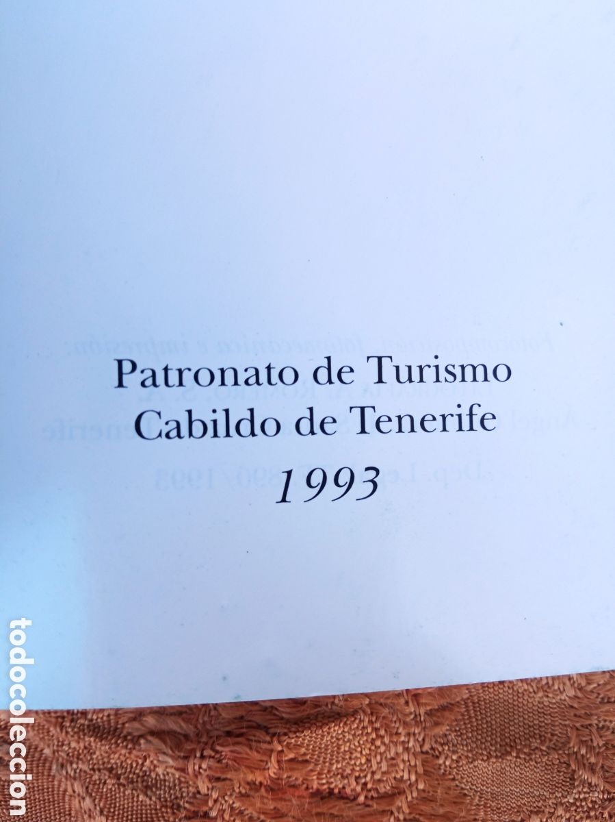 Folletos de turismo: TENERIFE *****a&ntilde;o 1993 - Foto 2