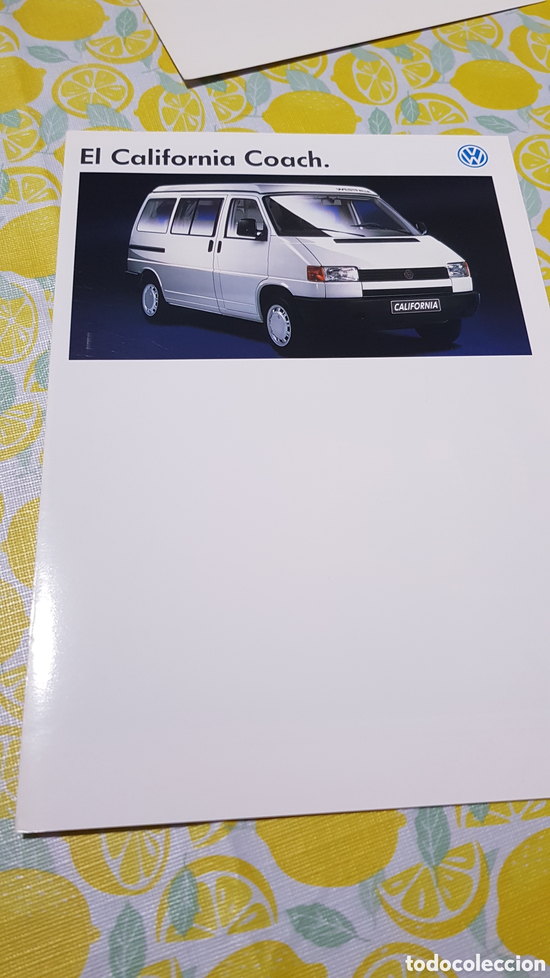 Tourismusbrosch&uuml;ren: El Volkswagen california Coach