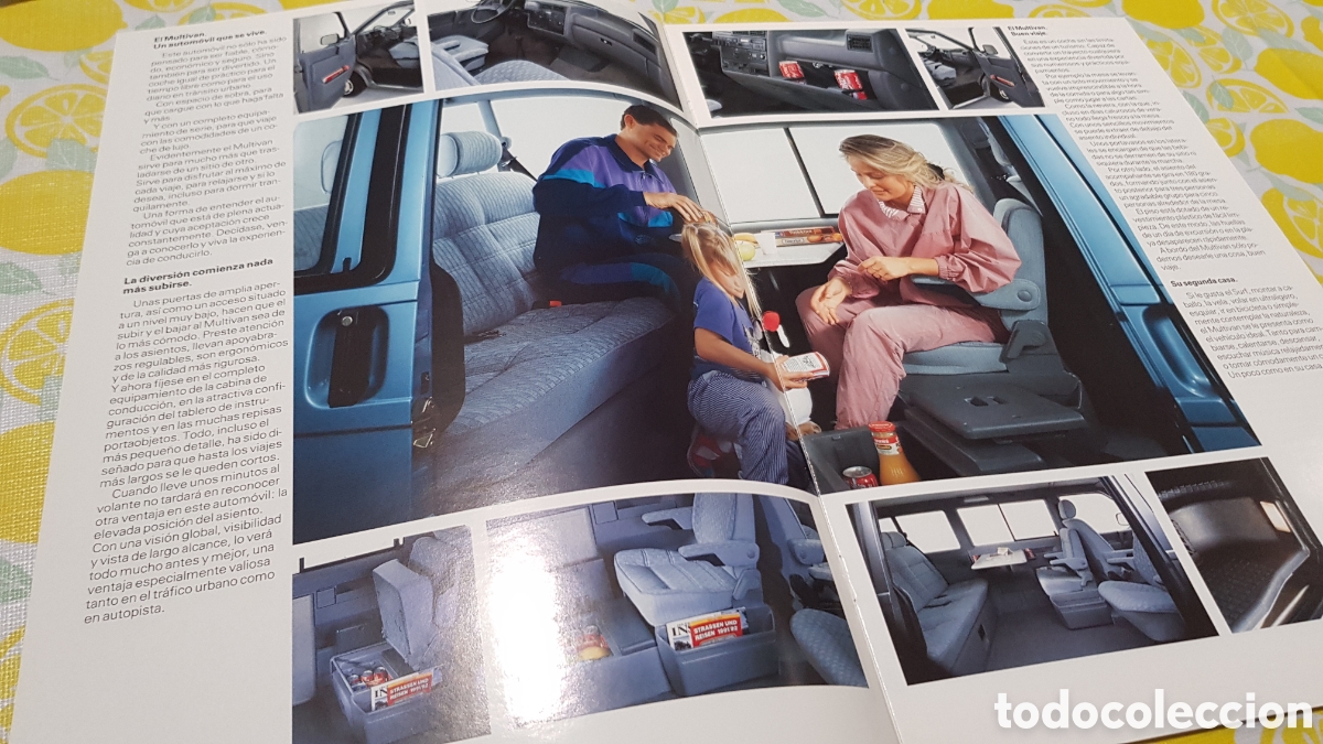Folletos de turismo: Volkswagen Multivan antigua - Foto 2