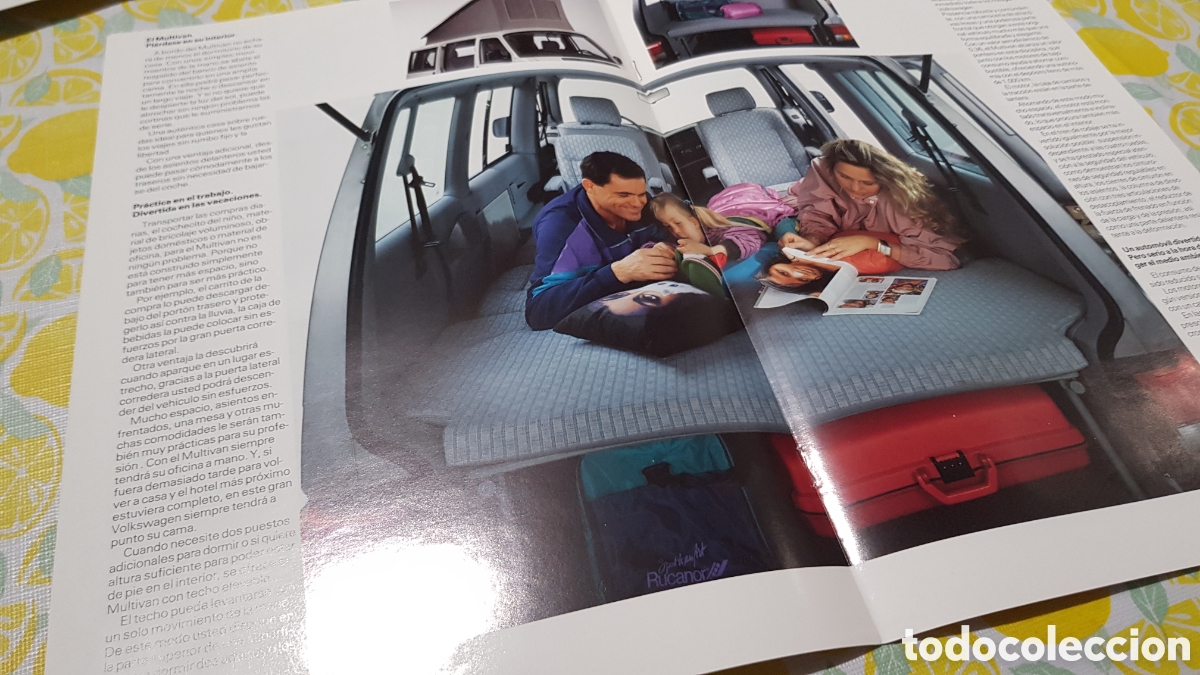 Folletos de turismo: Volkswagen Multivan antigua - Foto 3