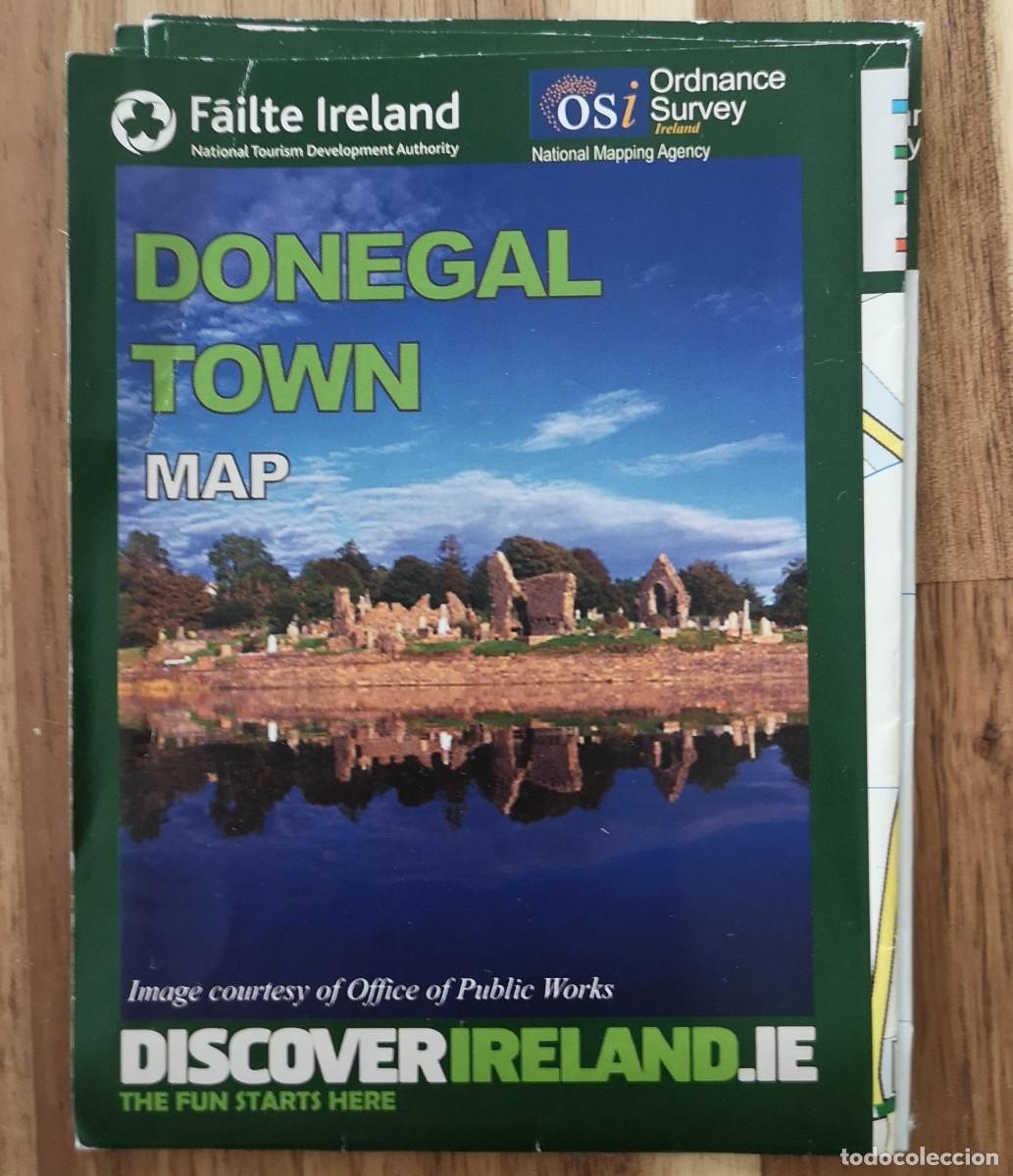 Folletos de turismo: MAPA DONEGAL TOWN ( IRLANDA ) - Foto 1