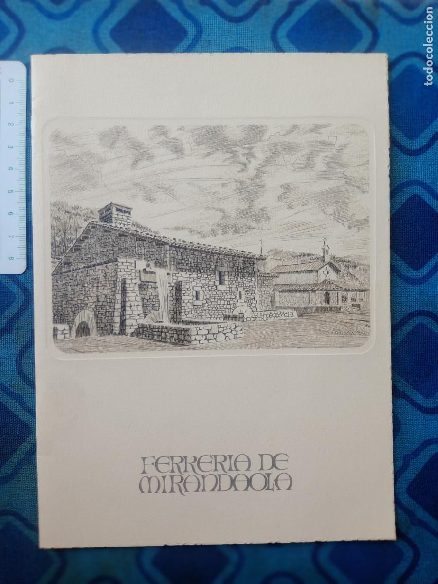 Travel Brochures: FERRERIA DE MIRANDAOLA. LEGAZPIA. GUIPUZCOA. A&Ntilde;O 1965