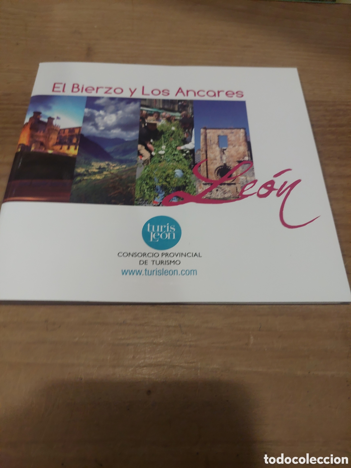 Brochures de tourisme: El Bierzo y los ANCARES TURISMO LE&Oacute;N MAPA GUIA 58 p&aacute;gina fotos