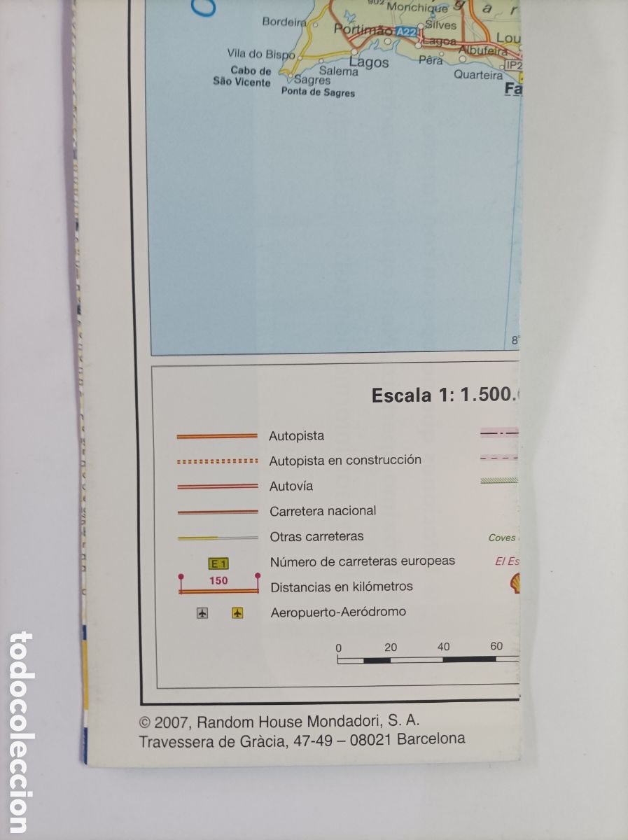 Folletos de turismo: MAPA DE CARRETERAS DE ESPA&Ntilde;A. SHELL. 2007. - Foto 2