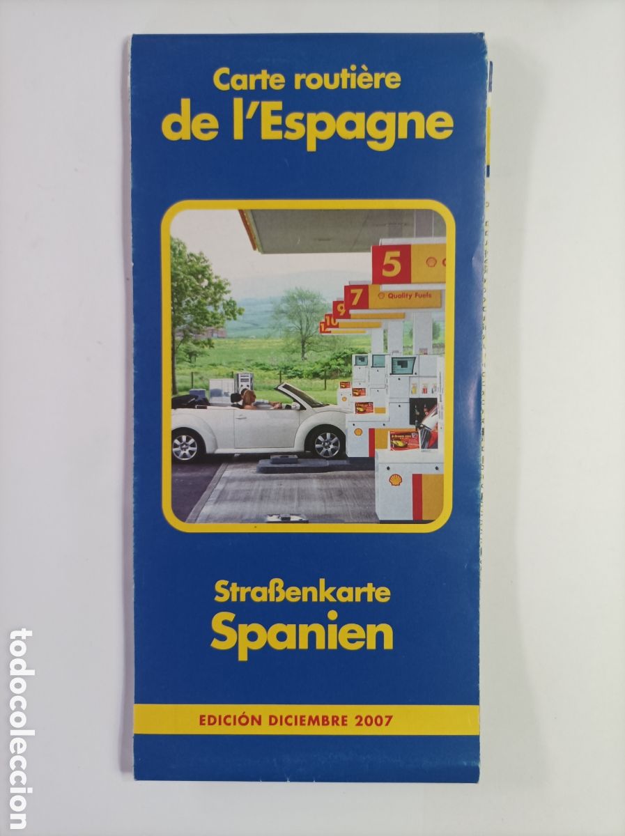 Folletos de turismo: MAPA DE CARRETERAS DE ESPA&Ntilde;A. SHELL. 2007. - Foto 3