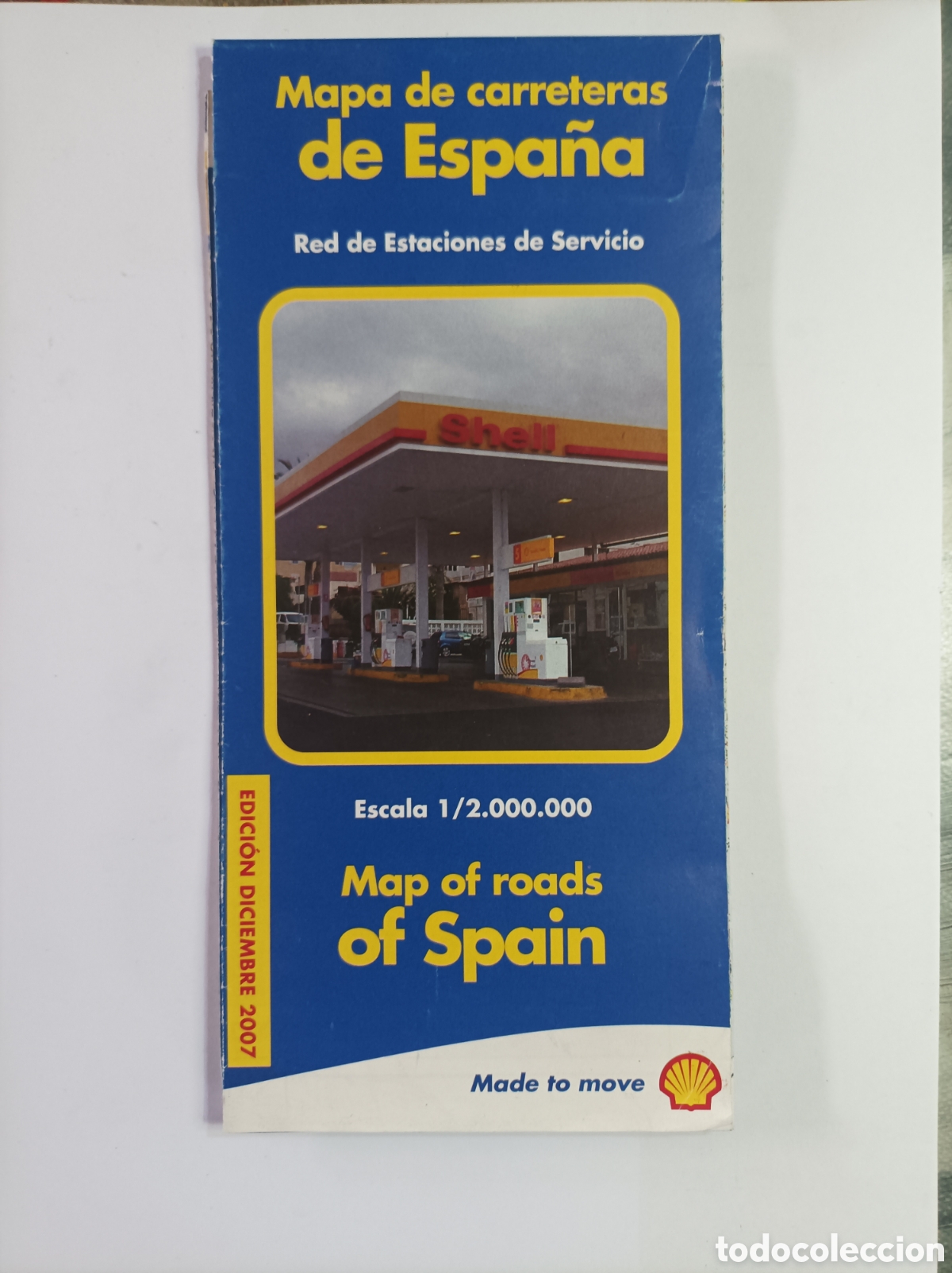 Folletos de turismo: MAPA DE CARRETERAS DE ESPA&Ntilde;A. SHELL. 2007. - Foto 1