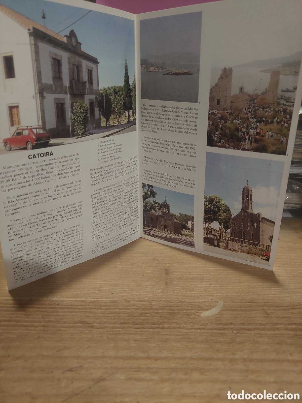 Folletos de turismo: CATOIRA PONTEVEDRA TRIPTICO - Foto 3