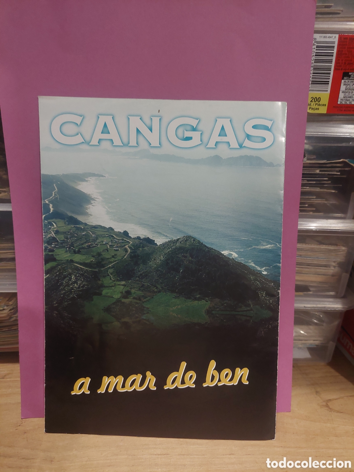 Tourismusbrosch&uuml;ren: CANGAS PONTEVEDRA PLANO HISTORIA A MAR DE BEN