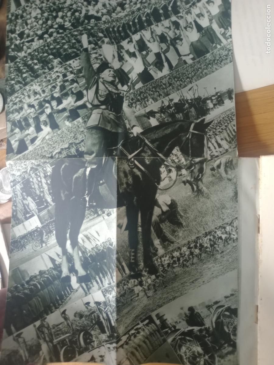Brochures de tourisme: desplegables: Mussolini, fascismo, Italia. Gu&iacute;a de Roma 1933