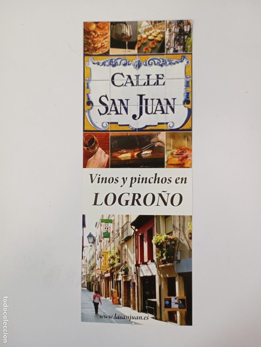 Tourismusbrosch&uuml;ren: FOLLETO DE LOGRO&Ntilde;O DE TURISMO. CALLE SAN JUAN. TDKP25B