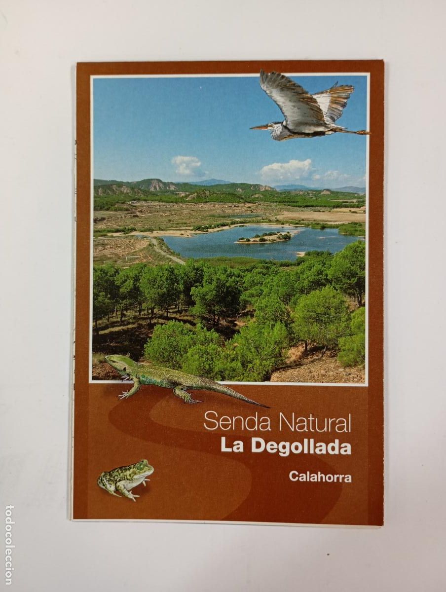 Tourismusbrosch&uuml;ren: FOLLETO DE TURISMO SENDA NATURAL LA DEGOLLADA CALAHORRA. TDKP25B