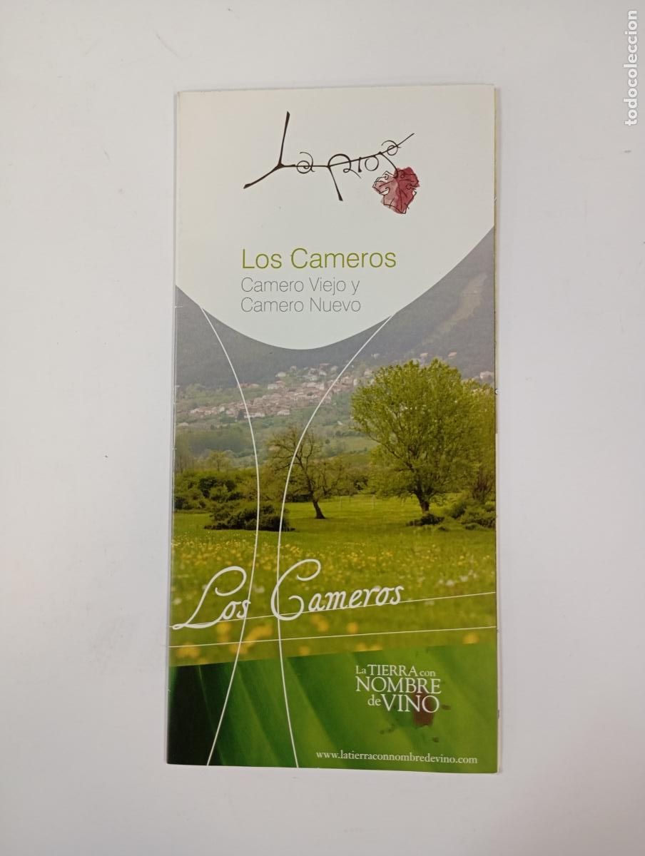 Tourismusbrosch&uuml;ren: FOLLETO DE TURISMO DE LA RIOJA CAMERO NUEVO Y VIEJO. LOS CAMEROS. TDKP25B