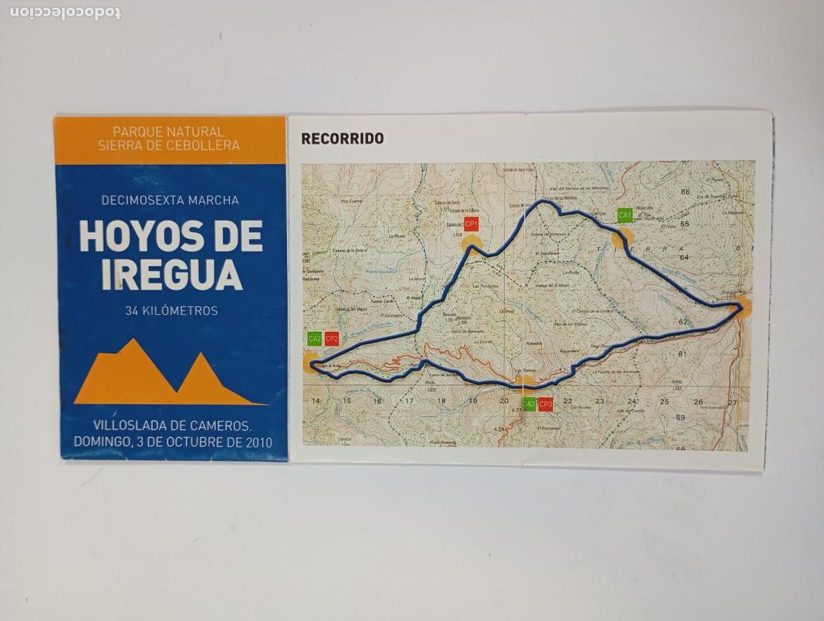 Tourismusbrosch&uuml;ren: FOLLETO HOYOS DE IREGUA LA RIOJA. 16&ordf; EDICI&Oacute;N. TDKP25B