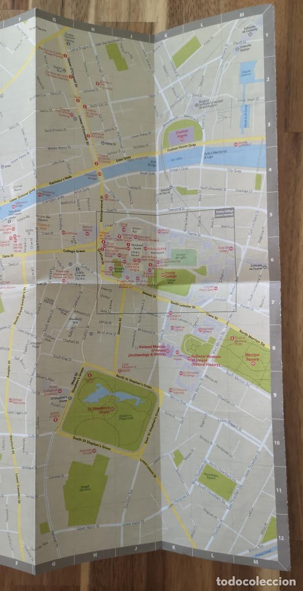 Folletos de turismo: DUBLIN - MAPA DE LA CIUDAD ( lonely planet ) - Foto 2
