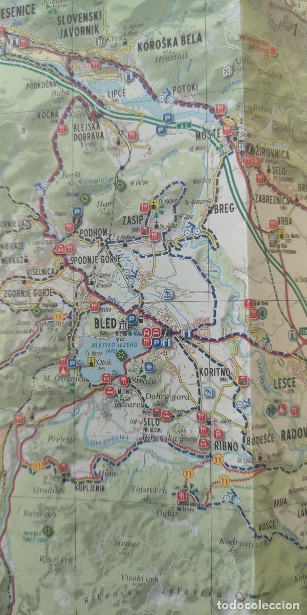 Folletos de turismo: ESLOVENIA - BLED - MAPA Tur&iacute;stico - Foto 1