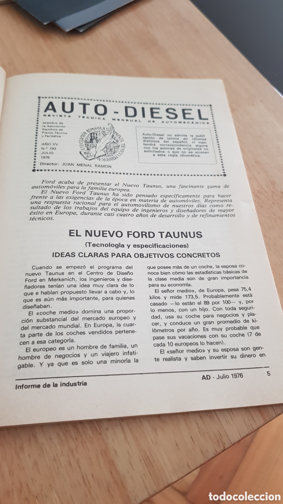 Folletos de turismo: Auto-Diesel authi Mini 1275 GT - Foto 2