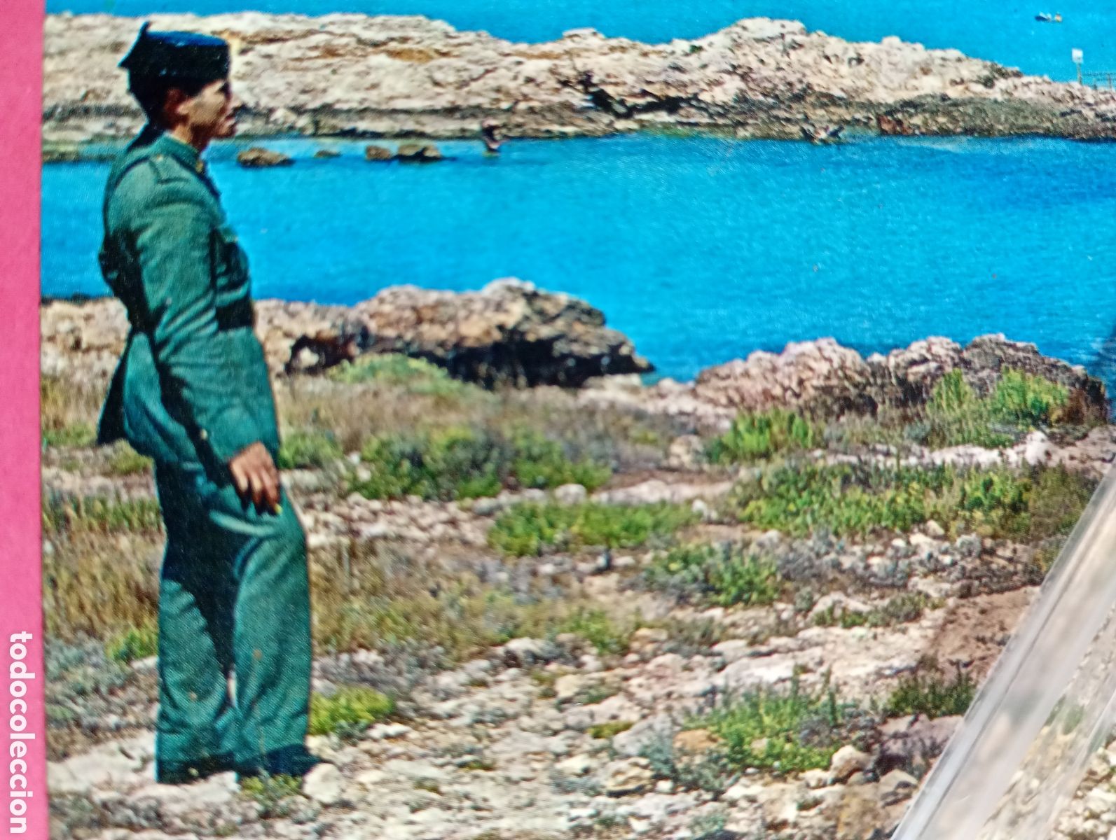 Tourismusbrosch&uuml;ren: ANTIGUA COLOR S/C N&ordm;2023 SALOU PLAYA EL REC&Oacute; CON GUARDIA CIVIL OJO AVIZOR - ARRIBAS ZGZ.