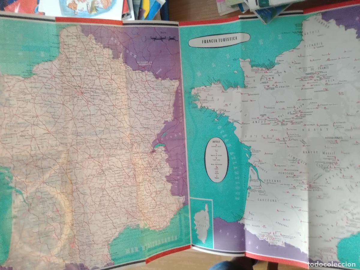 Folletos de turismo: Mapa de carreteras de Francia - Foto 2