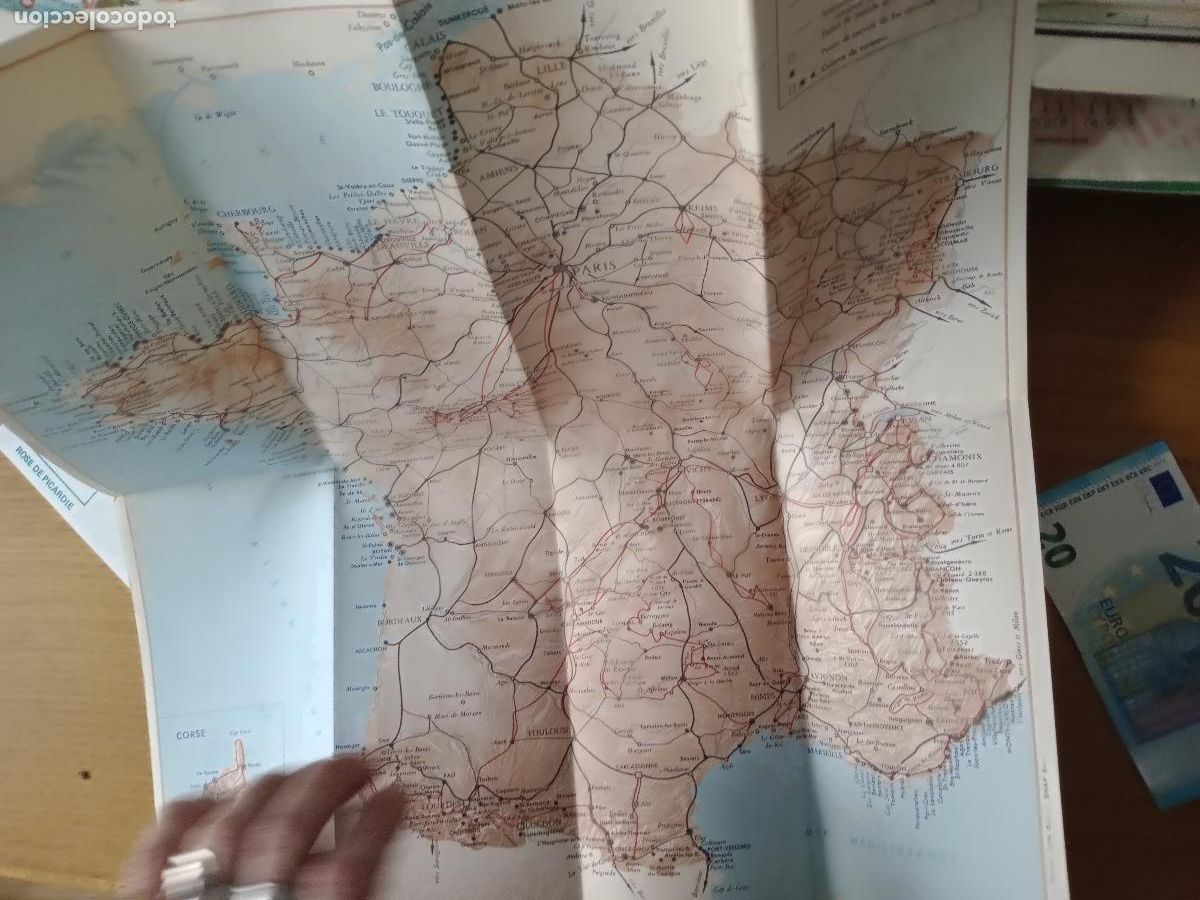 Folletos de turismo: Mapa de carreteras de Francia - Foto 4