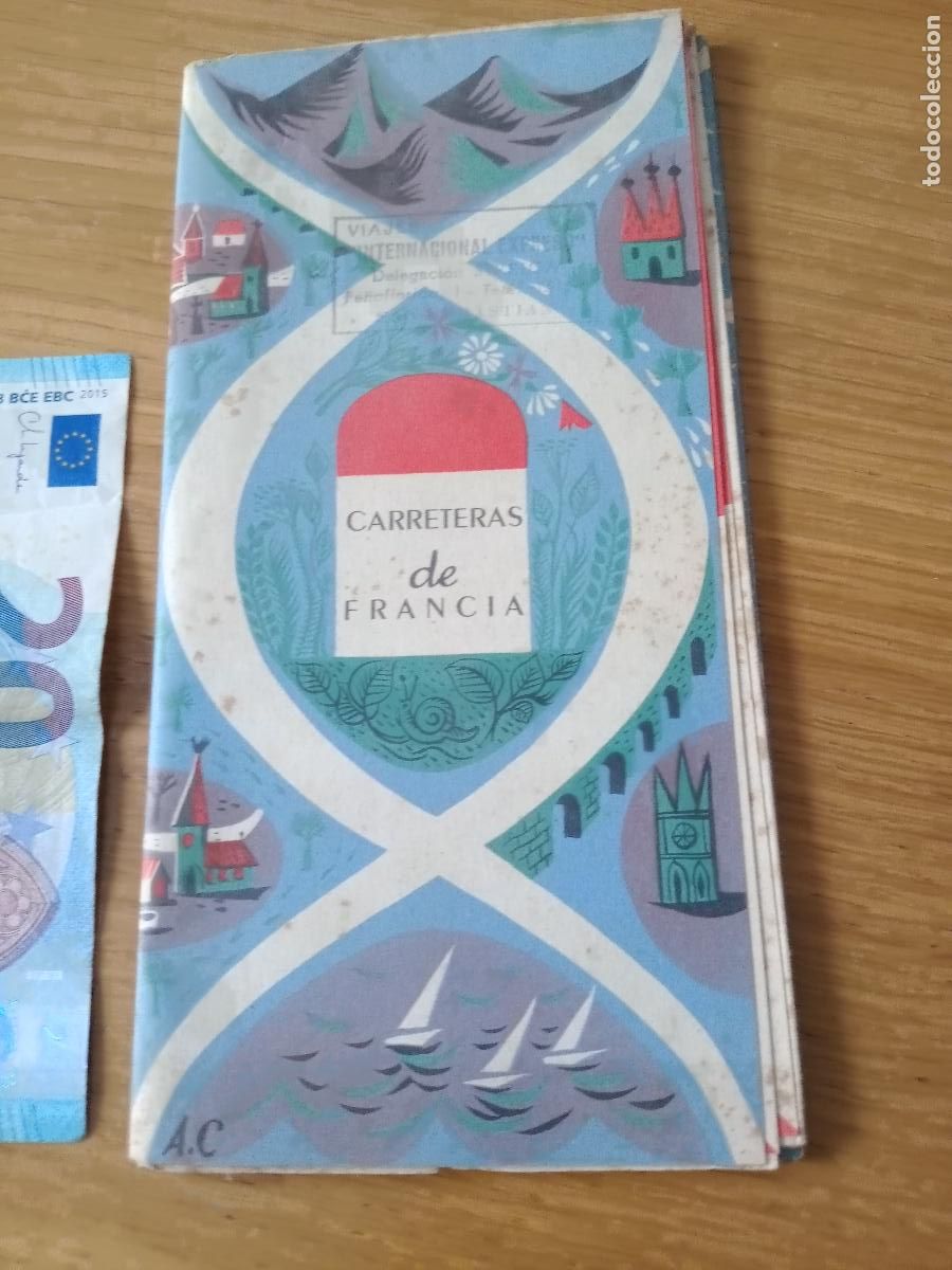 Brochures de tourisme: Mapa de carreteras de Francia
