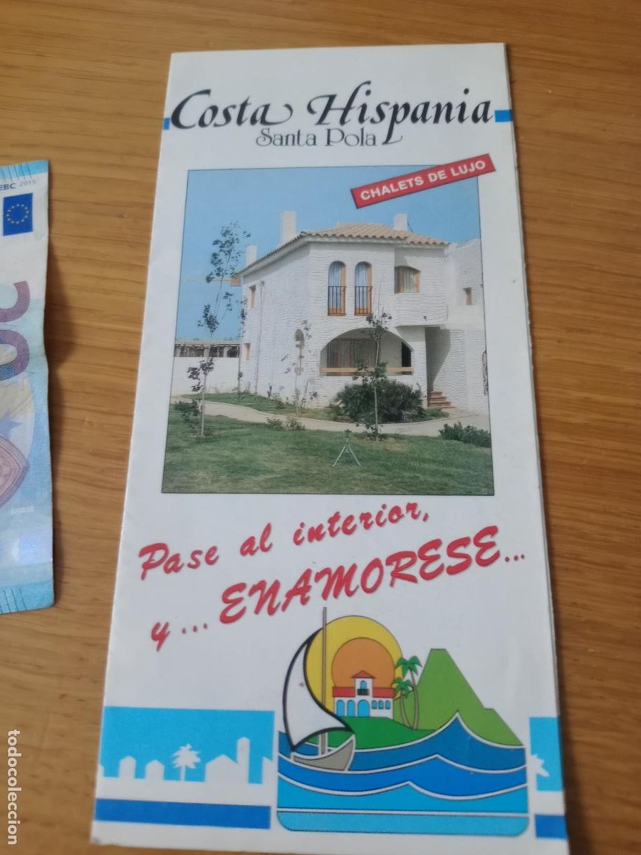 Brochures de tourisme: Turismo. Costa Hispania, Santa Pola