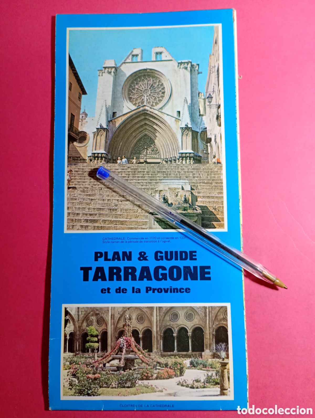 Brochures de tourisme: 1977 TARRAGONA PLAN & GUIDE TARRAGONE ET DE LA PROVINCE EDITA FOTOGRAF&Iacute;A CHINCHILLA TGN