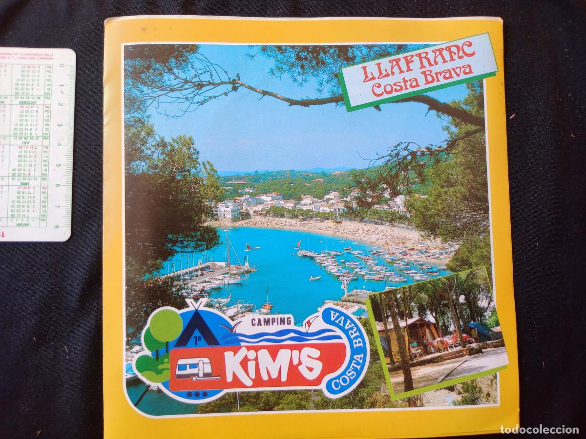 Tourismusbrosch&uuml;ren: Camping KIM'S, Llafranc, Costa Brava, con lista de precios 1988