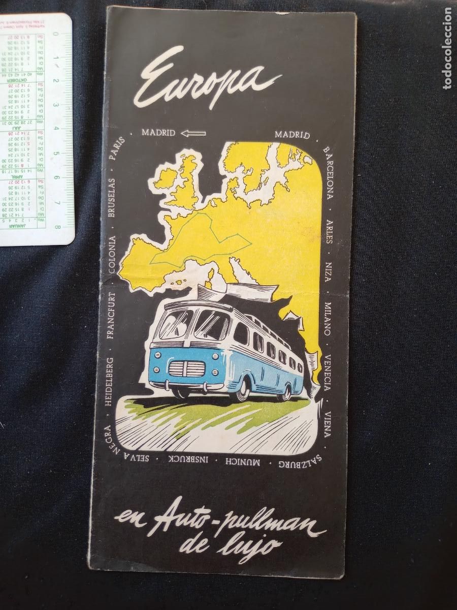 Tourismusbrosch&uuml;ren: Europa en Auto-Pullman