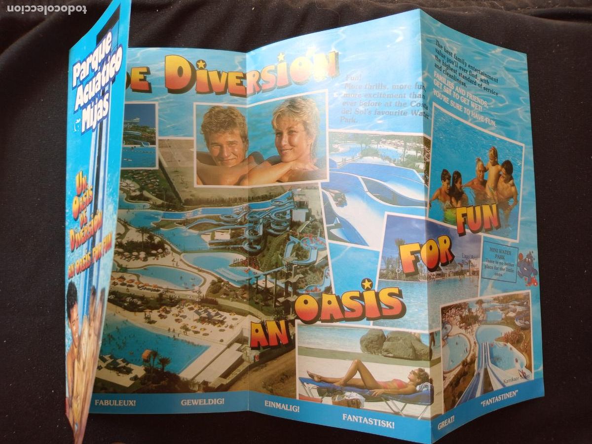 Tourismusbrosch&uuml;ren: Parque acu&aacute;tico Mijas