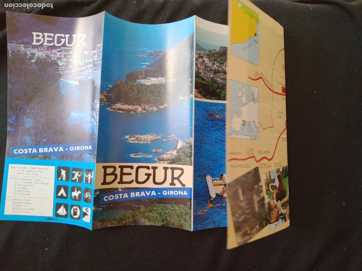 Tourismusbrosch&uuml;ren: Begur/Bagur, Girona. Folleto