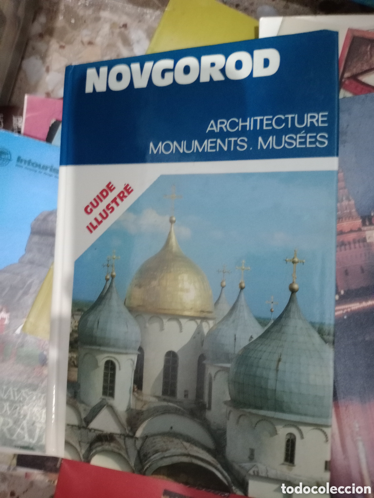 Travel Brochures: Gu&iacute;a Novgorod, tapas duras, Rusia, URSS 1984