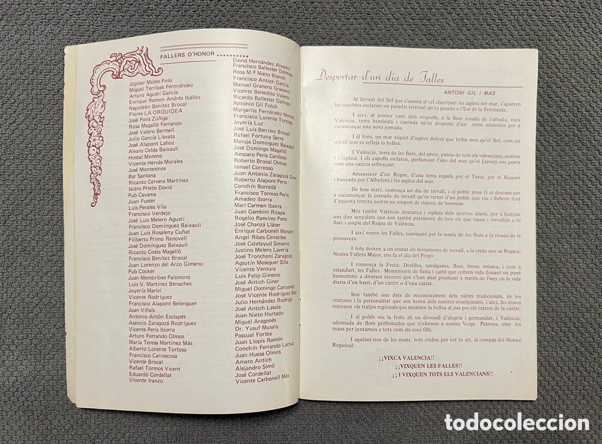 Folletos de turismo: FALLAS SILLA.., Valencia. Llibret de la Falla del Pobl&eacute; (a.1981) - Foto 3
